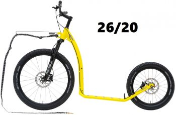 KOSTKA MUSHING MAX G6 DISC 26/20 NEON Lemon Gelb