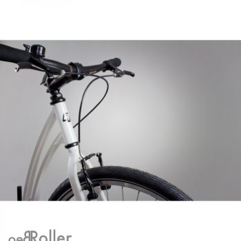 Mibo Split faltbar Tretroller weiss 26/20 KEIN VERSAND