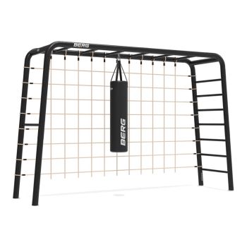 BERG Playbase Large TL mit Kletternetz und Boxsack