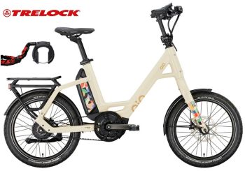 Qio EINS P-E Art Line 500Wh Performance Line Rahmenschloss und Steckkette