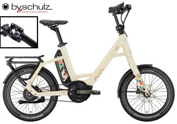 Qio EINS P-E Art Line 500Wh Performance Line mit BySchulz Federsattelstütze