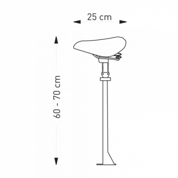 Kostka Tretrollersitz REHA Maxi 3 large 60-70cm