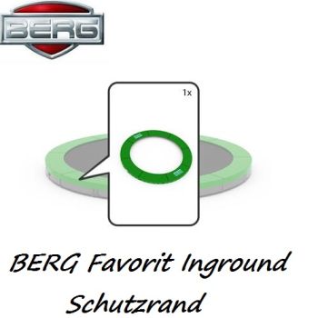 BERG Schutzrand Favorit 270cm INGROUND grün (8 teilig)