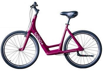 SOLLSO plus 24 Zoll Laufrad Magenta