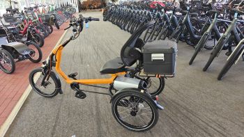 Preview: Alu Box 30l mit Deckel für vanRaam Easy Rider-3 Gepäckträger 44x34x27cm