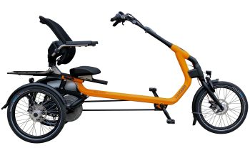 VAN RAAM Easy Rider Dreirad Orange SPEZIAL Gr.M mit 844Wh Akku