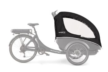 Kangaroo Lite-​Verdeck - Schwarz ohne Stangen