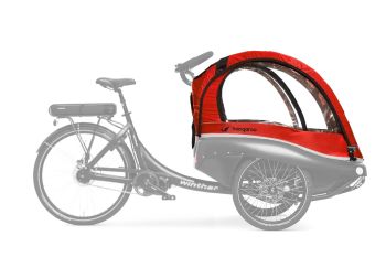 Kangaroo Luxe-​Verdeck - Rot ohne Stangen