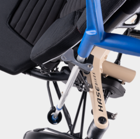 BeoSport | Hase Bikes Halter für Gehhilfe 28338 für Kettwiesel One