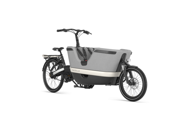Gazelle Makki 500Wh Lastenrad AKTION inkl. REGENVERDECK