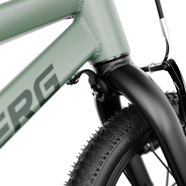 BERG Dash 14 Kinderfahrrad Alu Sage Green