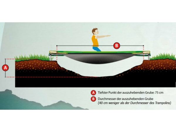 BERG InGround Champion 380 SPORTS grau