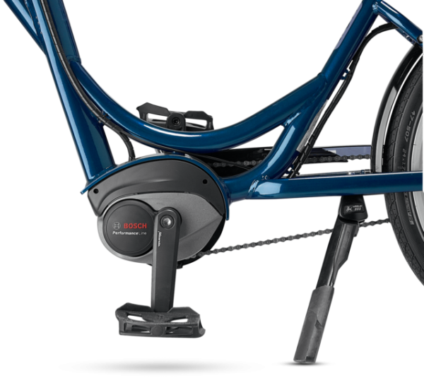 Draisin Kos Limited Bosch Mittelmotor UPGRADE 500Watt Rücktritt BLAU