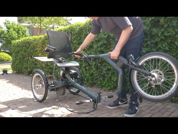 VAN RAAM Easy Rider Dreirad SPEZIAL 844Wh TEILBARER RAHMEN
