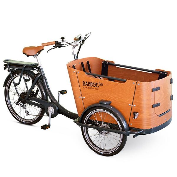 Babboe Go-E Lastenfahrrad 500Wh  AKTION inkl. Regenverdeck