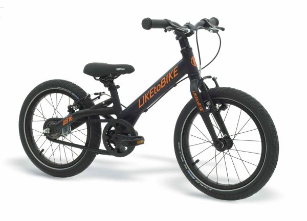 KOKUA LIKEtoBIKE 16s SRAM Automatix black-orange KEIN VERSAND