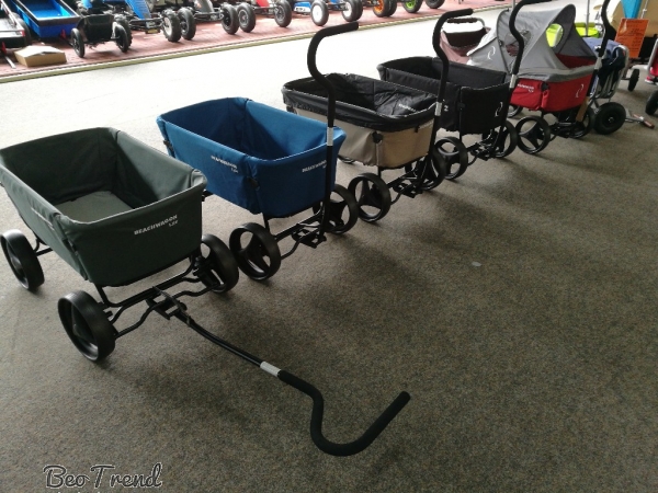 Beachwagon Lite Bollerwagen faltbar blau