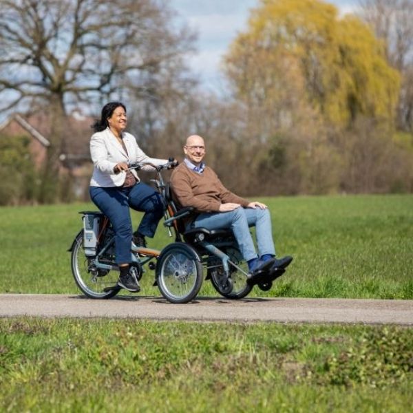 VAN RAAM OPair Rollstuhlfahrrad Nicht teilbar
