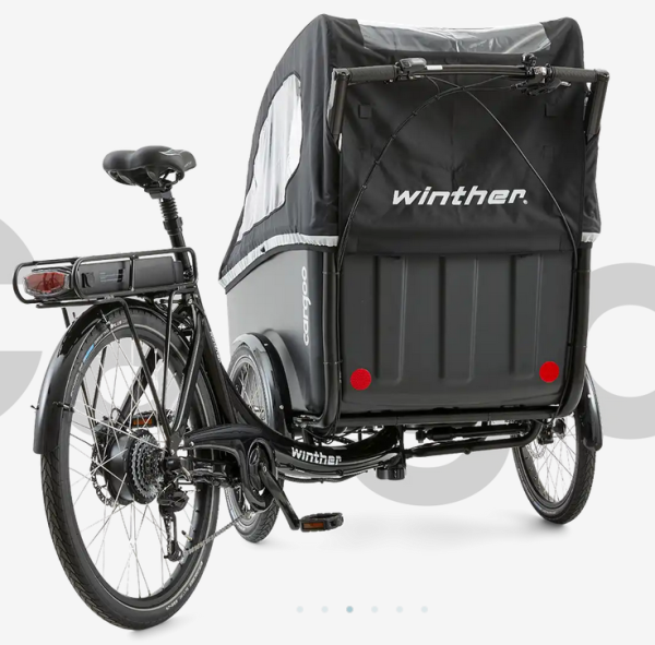 WINTHER CARGOO BAFANG 750Wh Daumengas 80 Nm