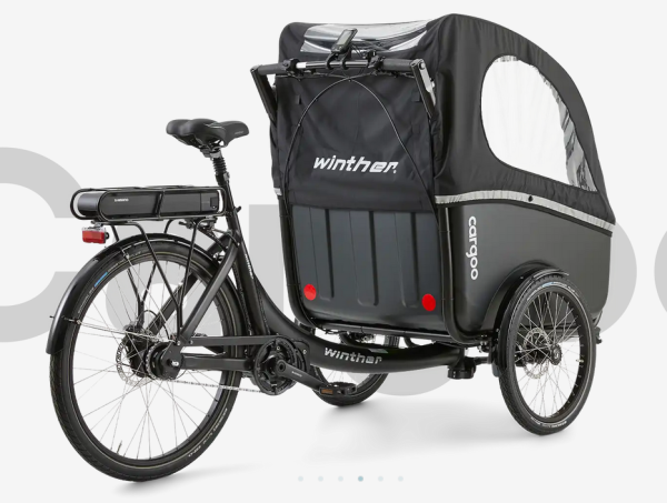 WINTHER CARGOO BAFANG 750Wh Daumengas 80 Nm