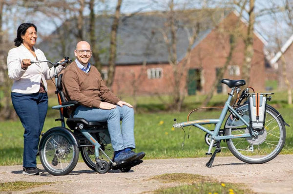 VAN RAAM OPair Rollstuhlfahrrad teilbar