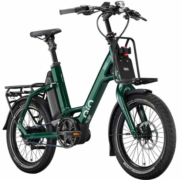 QIO EINS+ P-5 Rücktritt 800Wh forest green