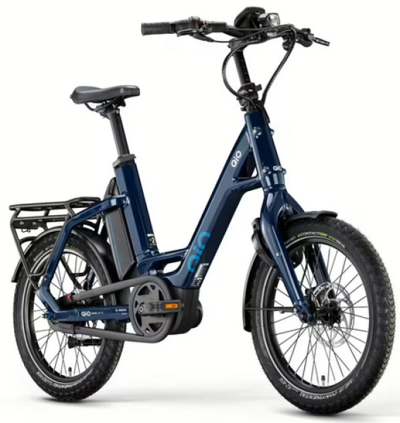 QiO EINS AP-8 RÜCKTRITT 500Wh Night Line beryl blue