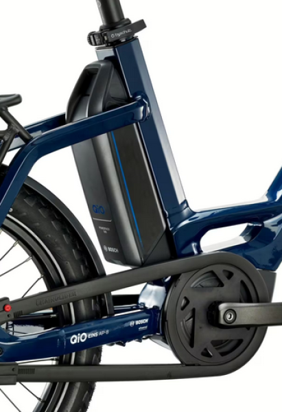 QiO EINS AP-8 RÜCKTRITT 500Wh Night Line beryl blue