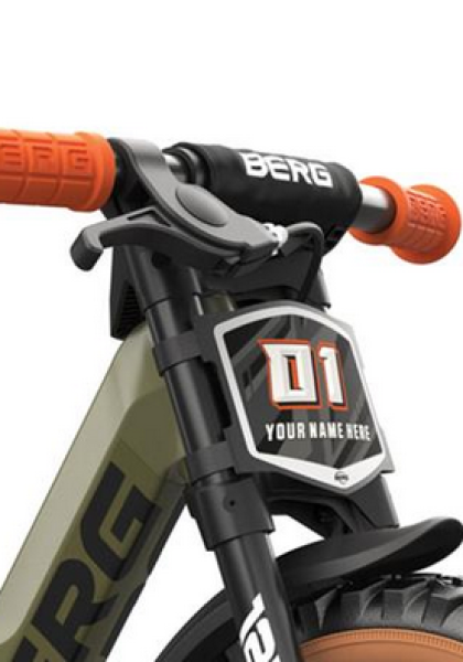 BERG Biky Number Plate Nummernschild