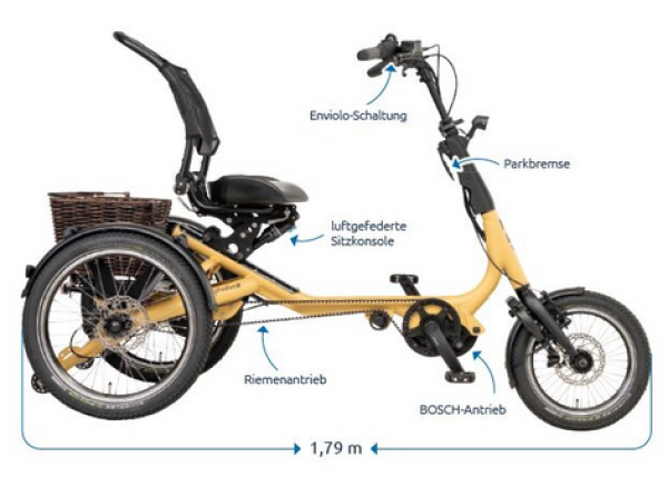 Pfau Tec MOVI CX PITCH BLACK 800Wh AUTOMATiQ Enviolo