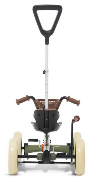 BERG Gokart Buzzy RETRO 2-in-1 GREEN mit Schiebestange