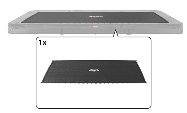 Berg Sprungtuch Ultim Favorit 280 mit AIRFLOW eckig