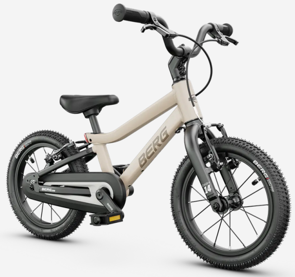 BERG Dash 14 Kinderfahrrad Alu Sand Beige