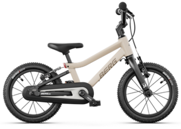 BERG Dash 14 Kinderfahrrad Alu Sand Beige