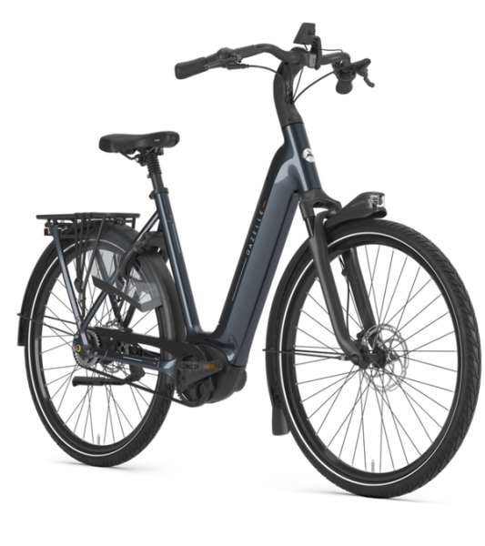 GAZELLE Grenoble C5 600Wh RH49 Anthracite Grey