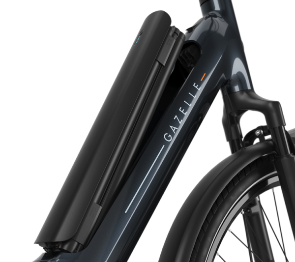 GAZELLE Grenoble C5 600Wh RH53 Anthracite Grey