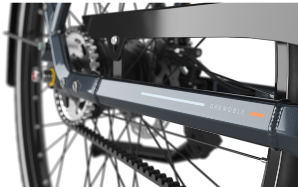 GAZELLE Grenoble C5 600Wh RH53 Anthracite Grey