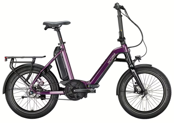 VICTORIA Elektro-Faltrad Fylgran 3 violett