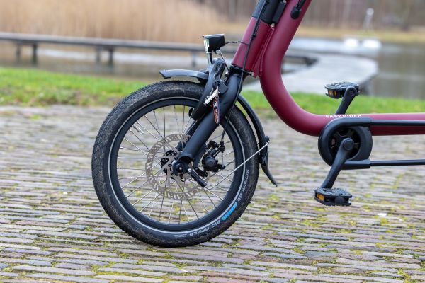 VAN RAAM Easy Rider Kompakt 844Wh bordeaux POWER EDITION