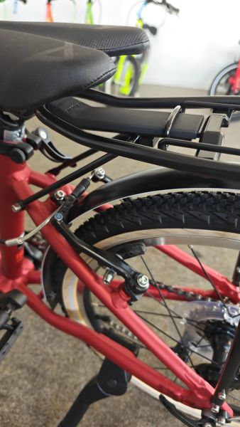 Alu Gepäckträger für 20 Zoll