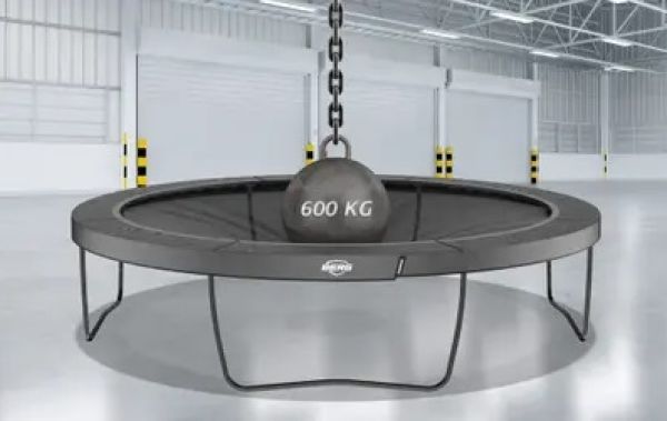 BERG Inground Grand Champion 520 SPORTS oval grau