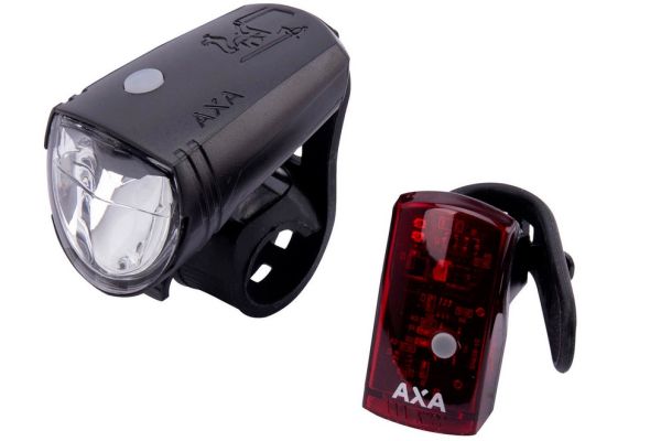 Axa Greenline 25 - SET Frontlicht und Rücklicht USB AKKU Strahler
