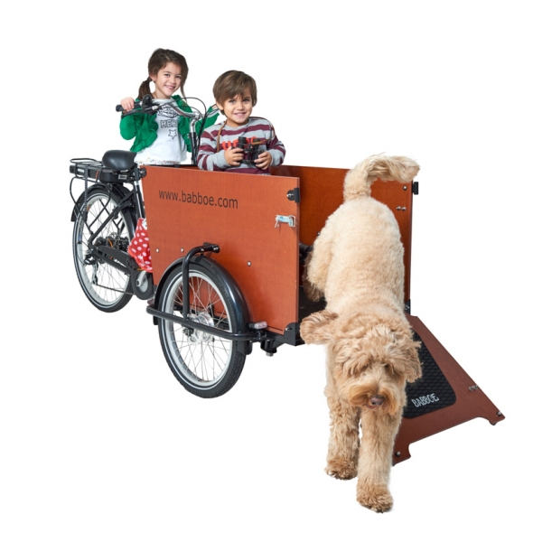 Babboe DOG-E 500Wh Hunde AKTION inkl. Regenverdeck