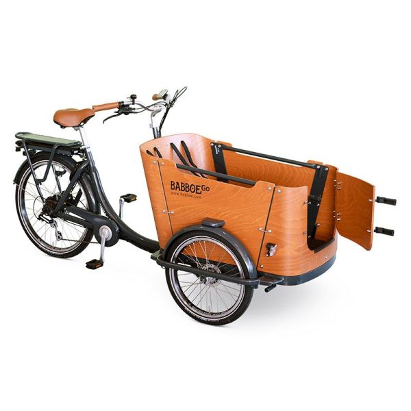 Babboe Go-E Lastenfahrrad 500Wh  AKTION inkl. Regenverdeck