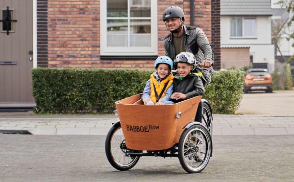 Babboe Flow-E Lastenrad 500Wh