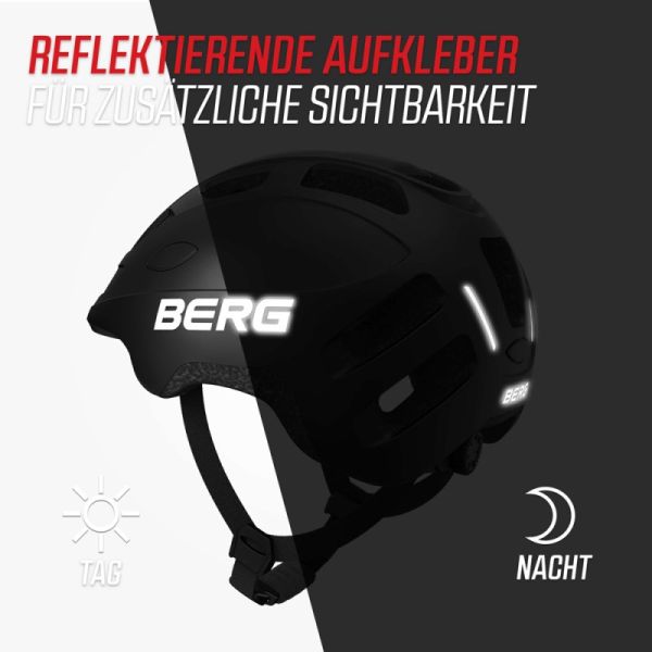BERG Dash Fahrrad Kinder-Helm 52–56 cm M