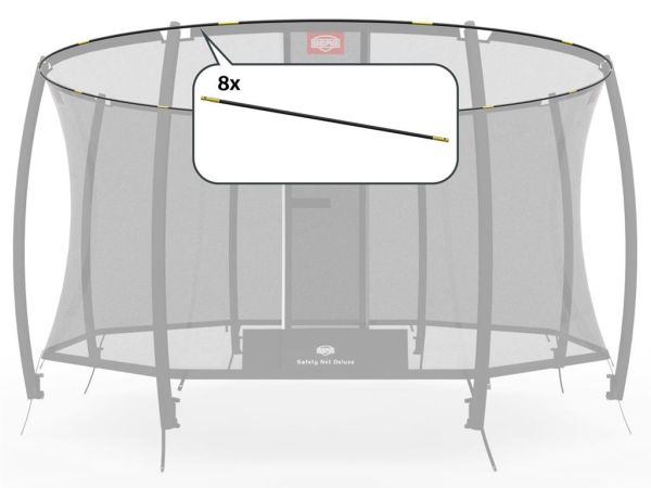 Berg Ersatzteil Fiberglasstangen-Set für Deluxe Sicherheitsnetz 270