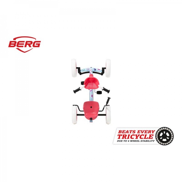 BERG Gokart Buzzy Bloom 2-in-1