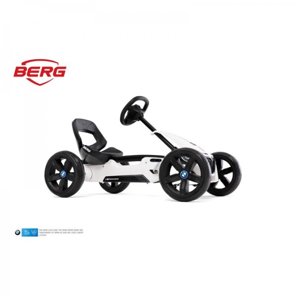 BERG Gokart Reppy BMW weiß inkl. Soundbox