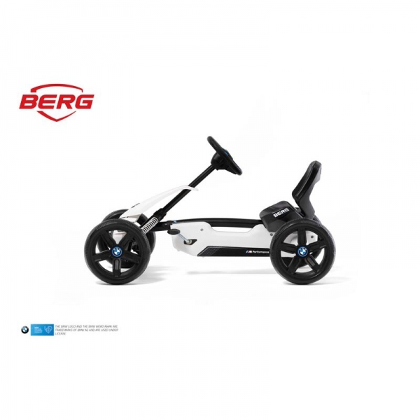 BERG Gokart Reppy BMW weiß inkl. Soundbox